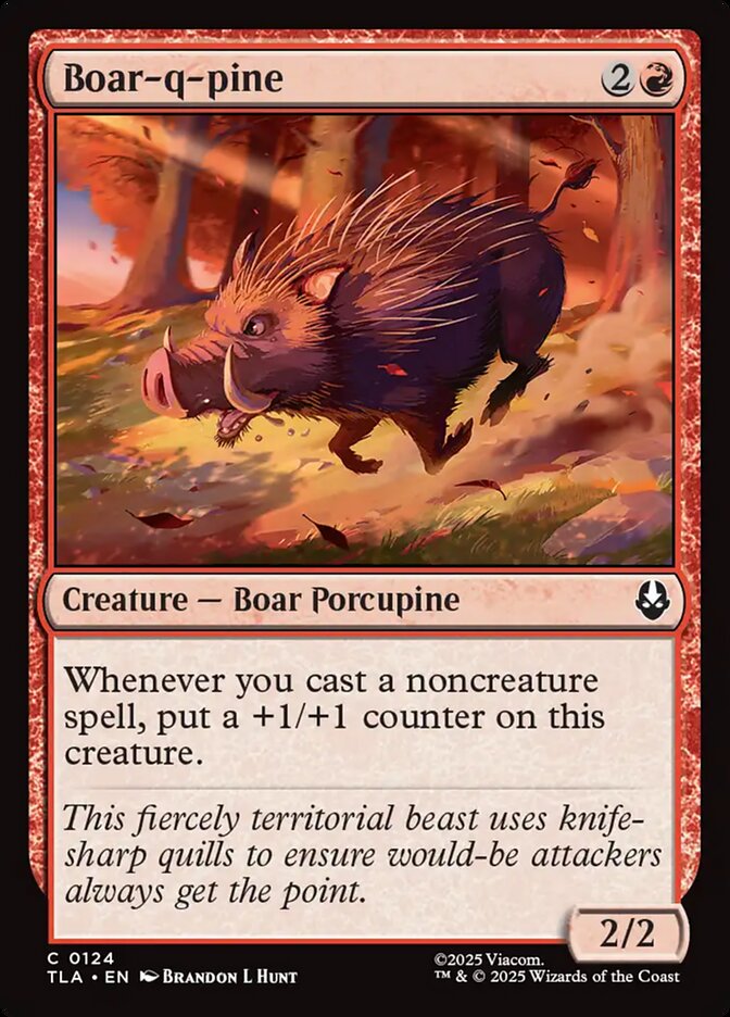 Boar-q-pine - Avatar: The Last Airbender