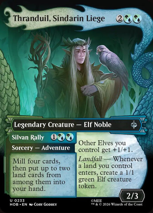 Thranduil, Sindarin Liege // Silvan Rally - The Hobbit