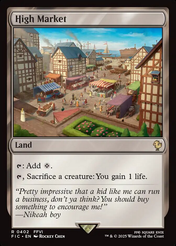 High Market - Final Fantasy Commander
