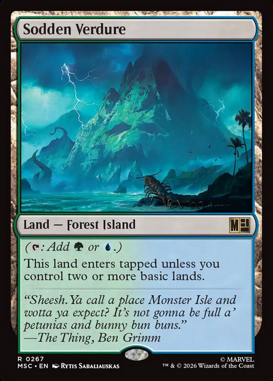 Sodden Verdure - Marvel Super Heroes Commander