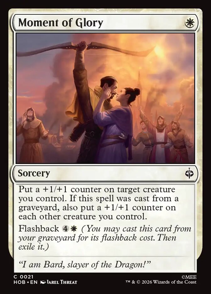 Moment of Glory - The Hobbit