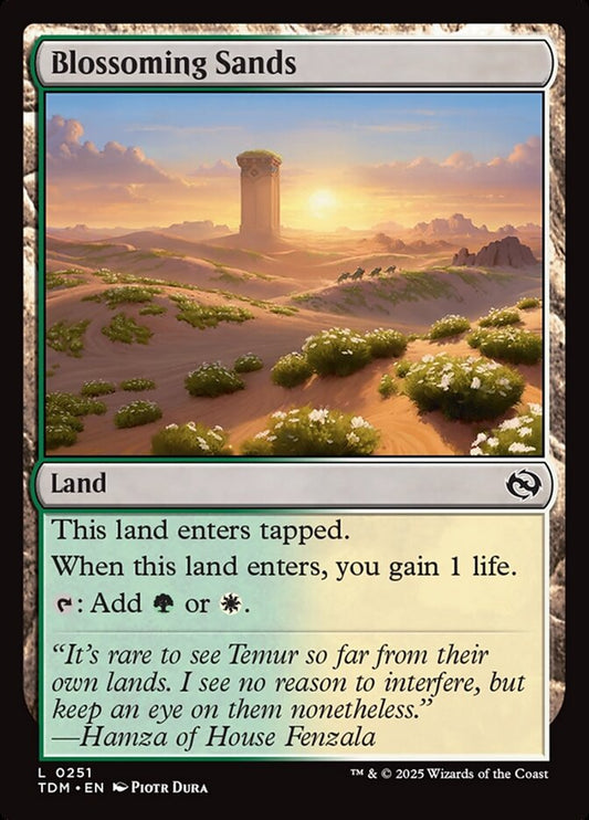 Blossoming Sands - Tarkir: Dragonstorm