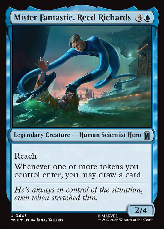 Mister Fantastic, Reed Richards - Marvel Super Heroes