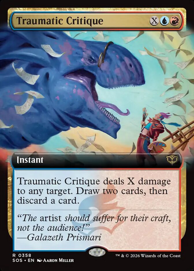 Traumatic Critique - Secrets of Strixhaven