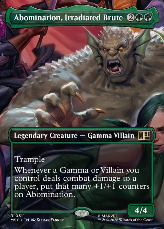 Abomination, Irradiated Brute - Marvel Super Heroes Commander