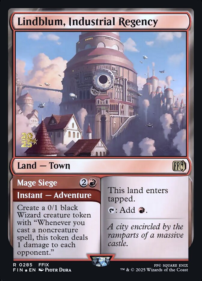 Lindblum, Industrial Regency // Mage Siege - Final Fantasy Promos