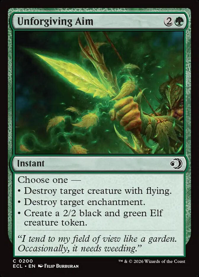 Unforgiving Aim - Lorwyn Eclipsed