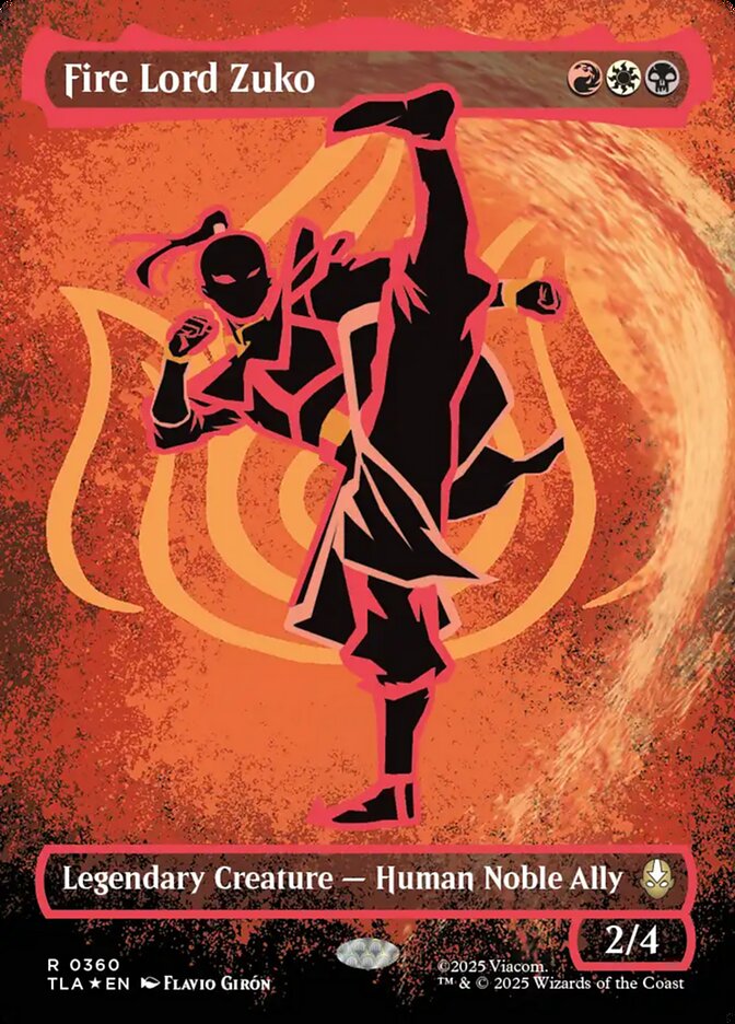Fire Lord Zuko - Avatar: The Last Airbender