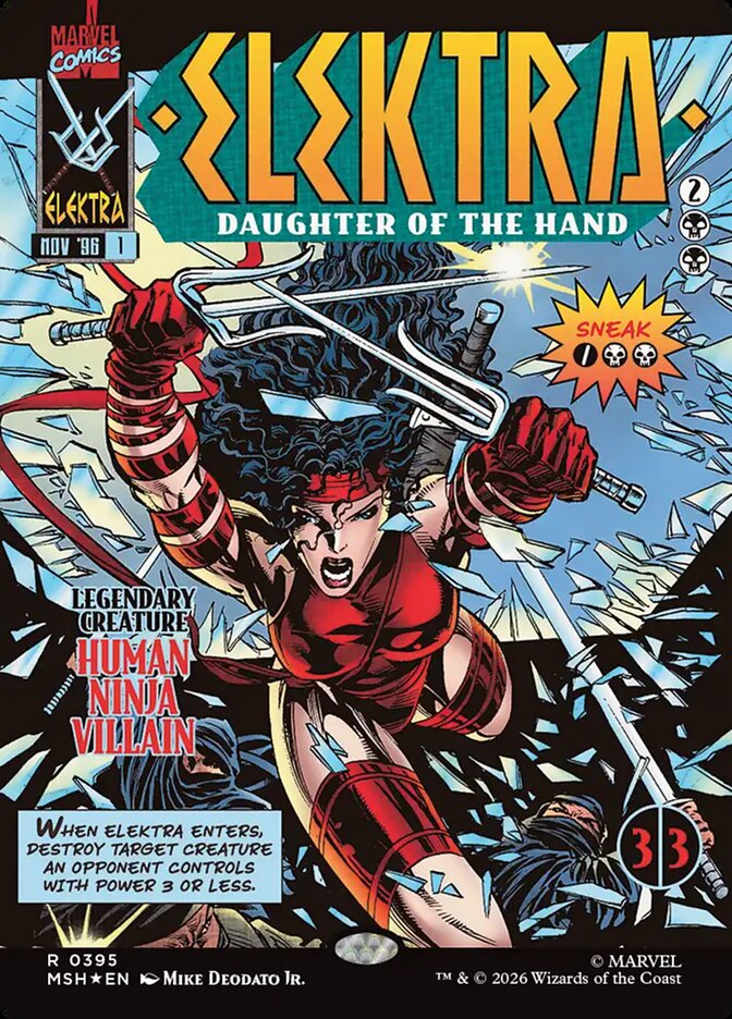 Elektra, Daughter of the Hand - Marvel Super Heroes