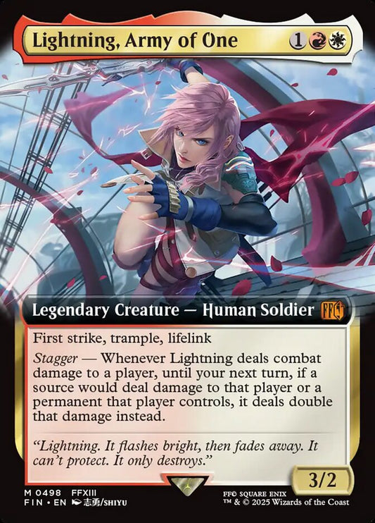 Lightning, Army of One - Final Fantasy