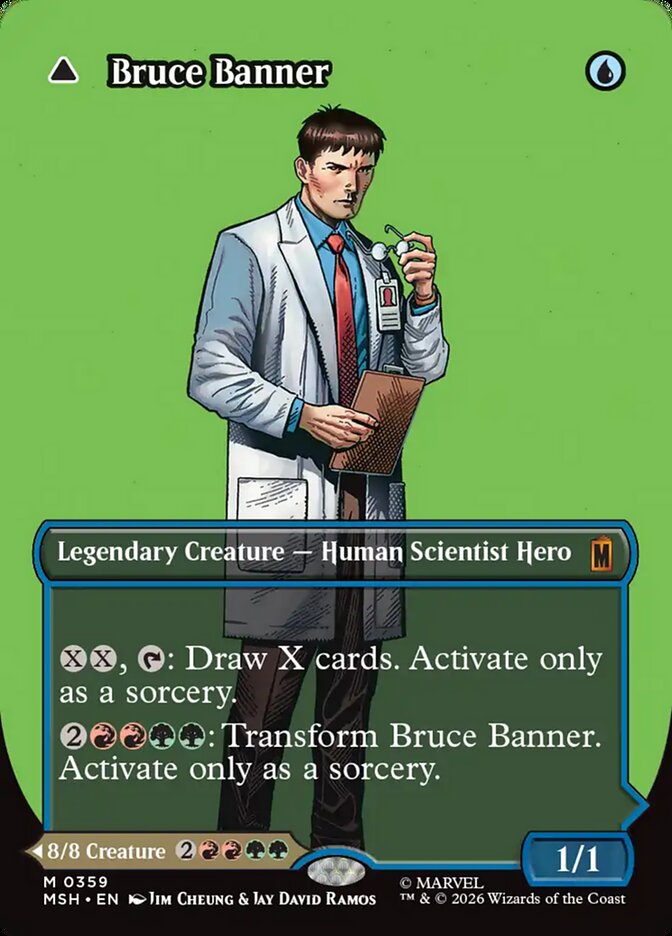 Bruce Banner // The Incredible Hulk - Marvel Super Heroes