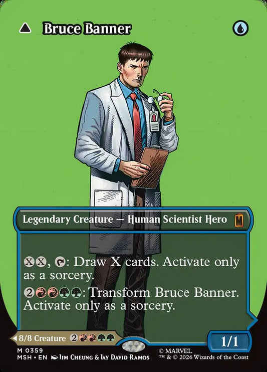 Bruce Banner // The Incredible Hulk - Marvel Super Heroes