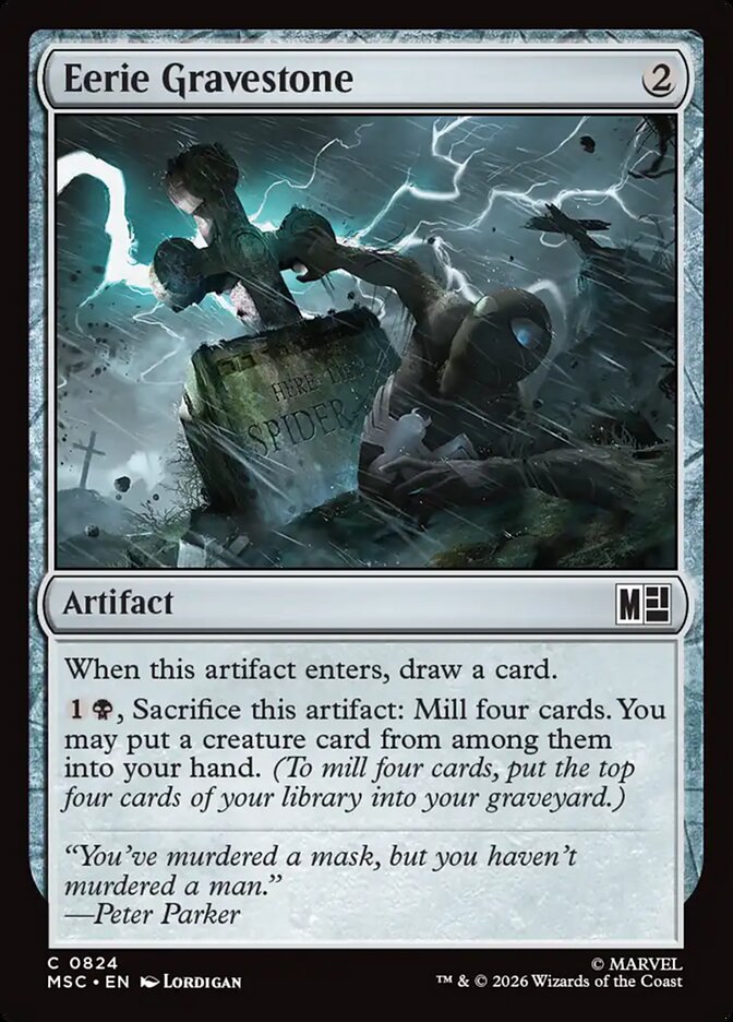 Eerie Gravestone - Marvel Super Heroes Commander