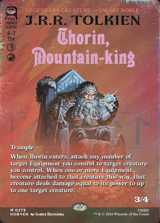 Thorin, Mountain-king - The Hobbit