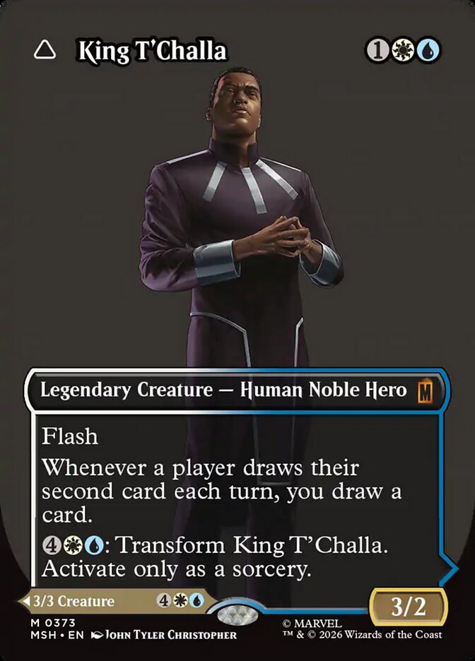 King T'Challa // Black Panther, Hope Enduring - Marvel Super Heroes