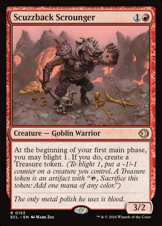 Scuzzback Scrounger - Lorwyn Eclipsed