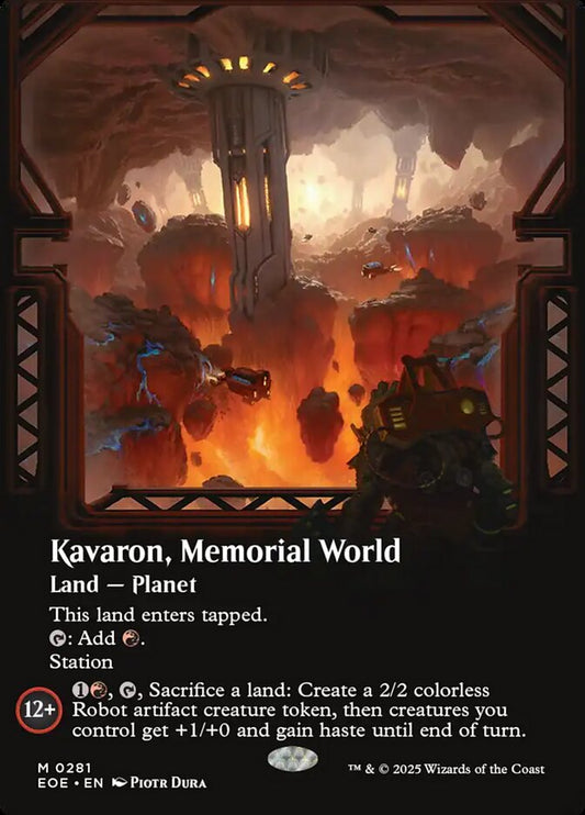 Kavaron, Memorial World - Edge of Eternities