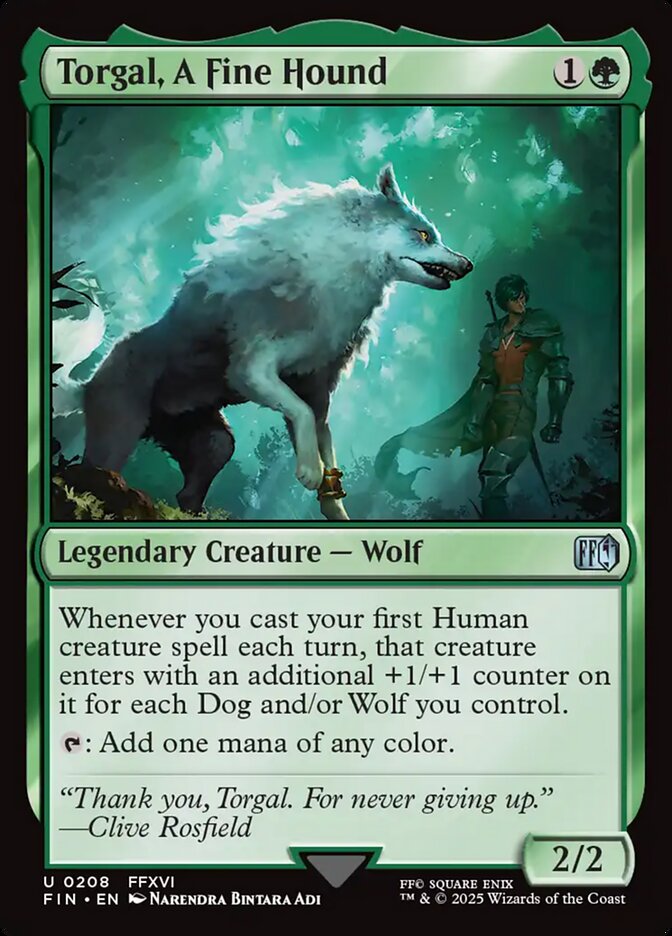 Torgal, A Fine Hound - Final Fantasy