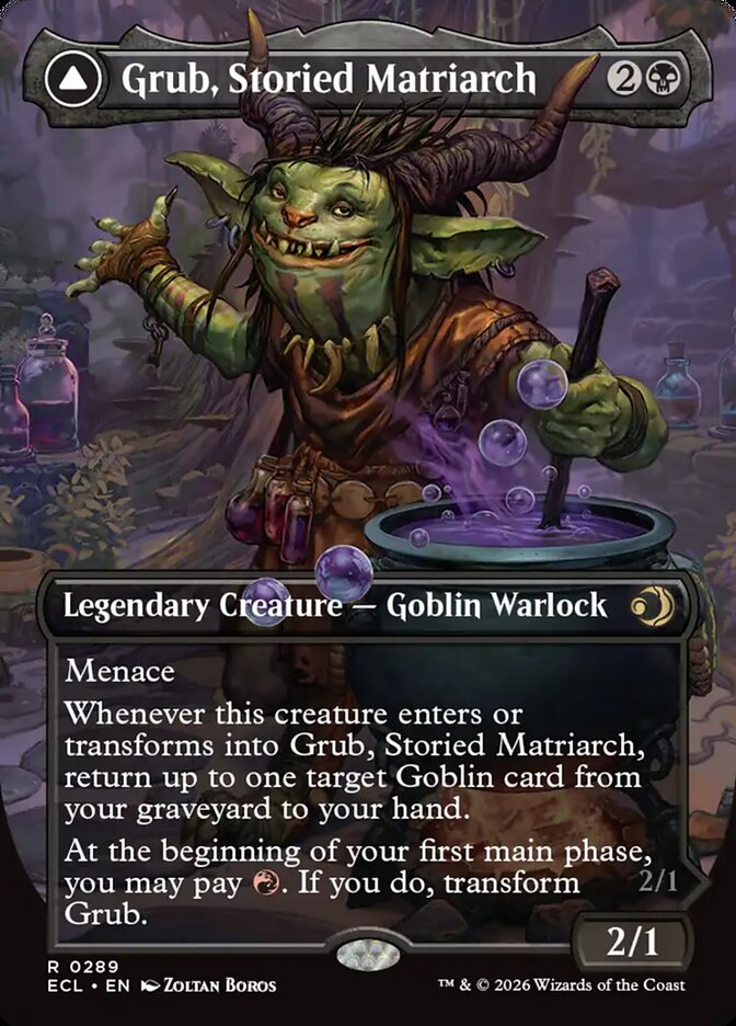 Grub, Storied Matriarch // Grub, Notorious Auntie - Lorwyn Eclipsed