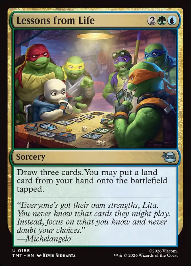 Lessons from Life - Teenage Mutant Ninja Turtles