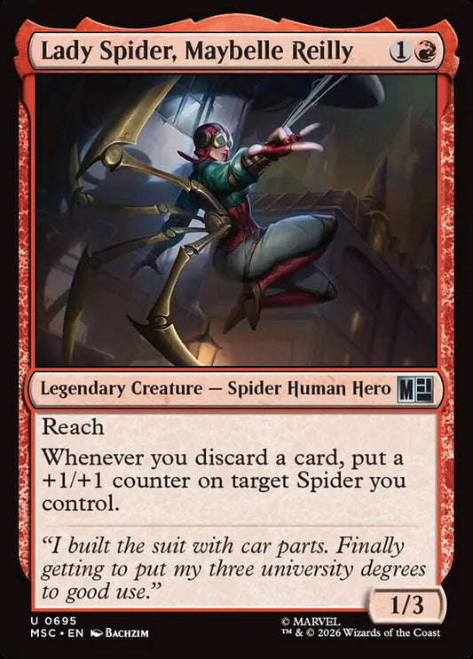 Lady Spider, Maybelle Reilly - Marvel Super Heroes Commander