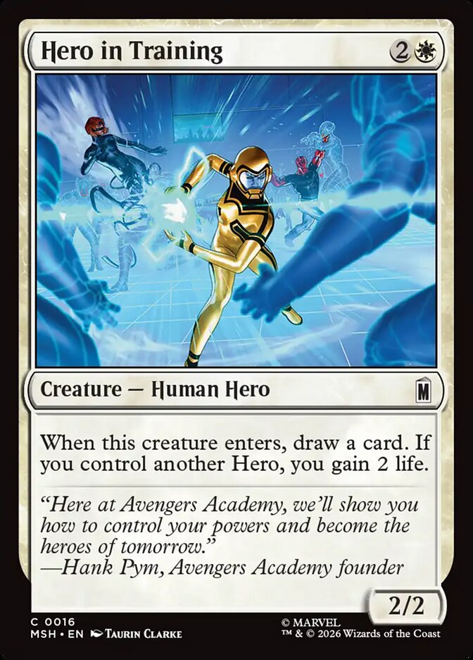 Hero in Training - Marvel Super Heroes