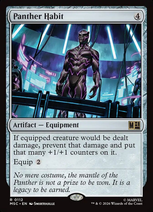 Panther Habit - Marvel Super Heroes Commander