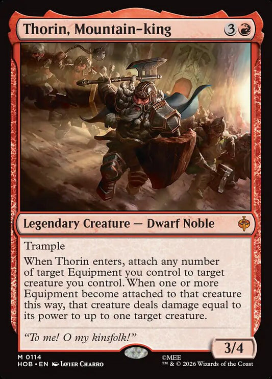 Thorin, Mountain-king - The Hobbit