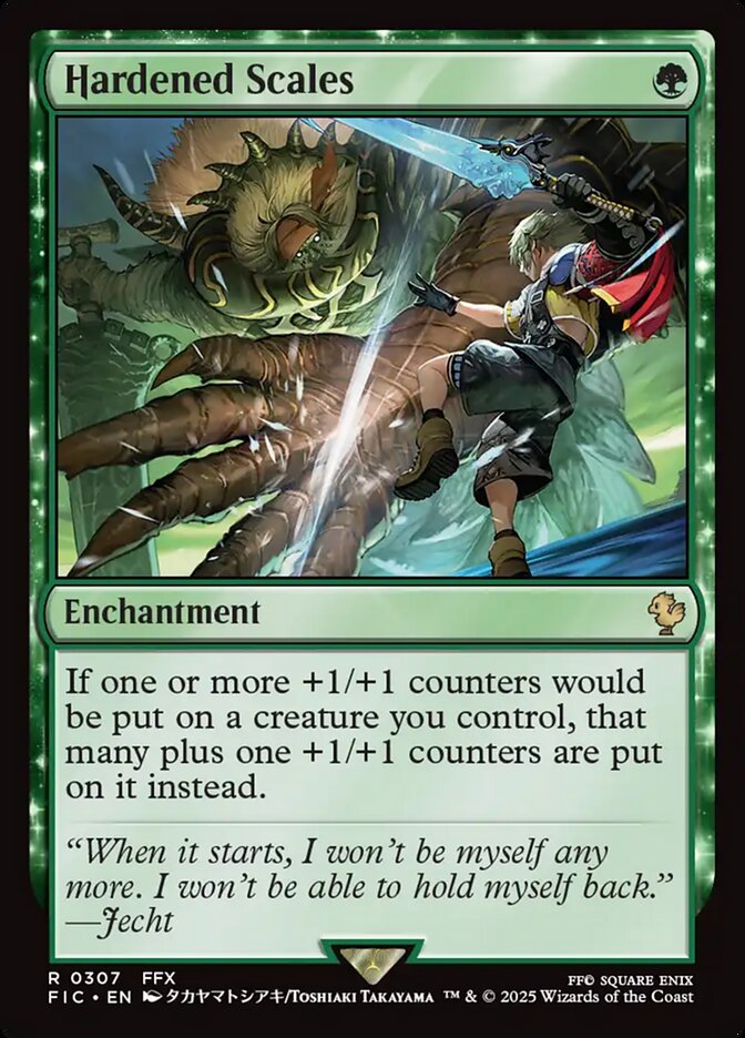Hardened Scales - Final Fantasy Commander