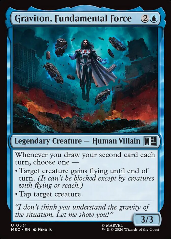 Graviton, Fundamental Force - Marvel Super Heroes Commander