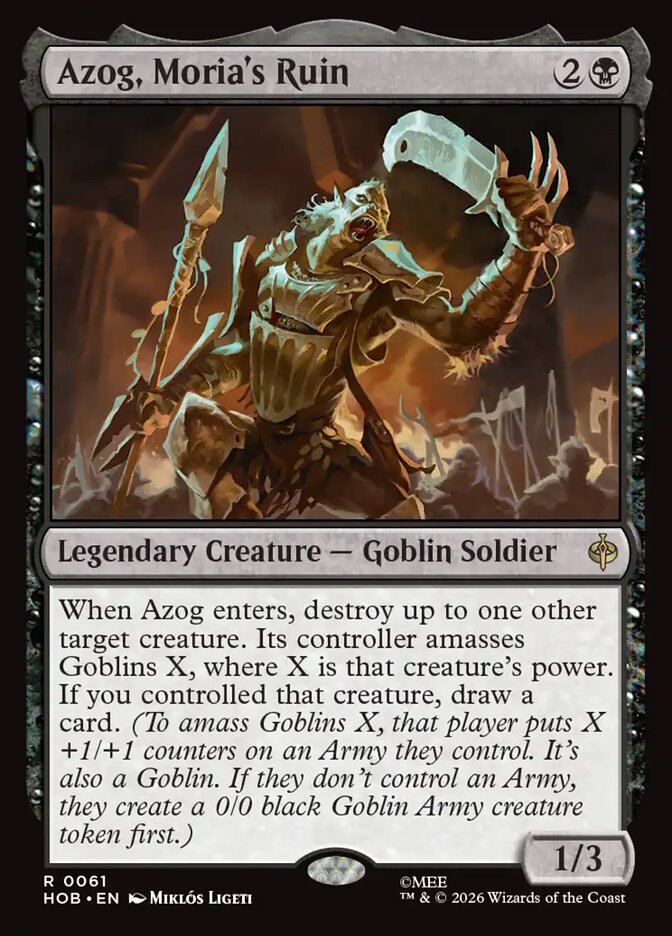 Azog, Moria's Ruin - The Hobbit