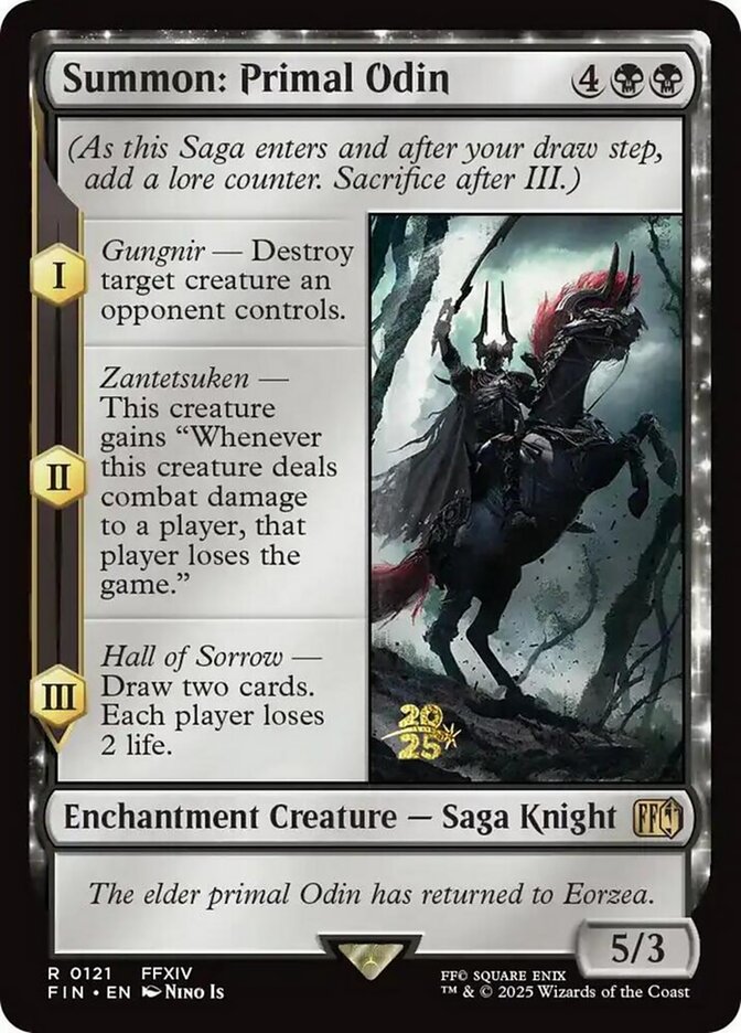 Summon: Primal Odin - Final Fantasy Promos