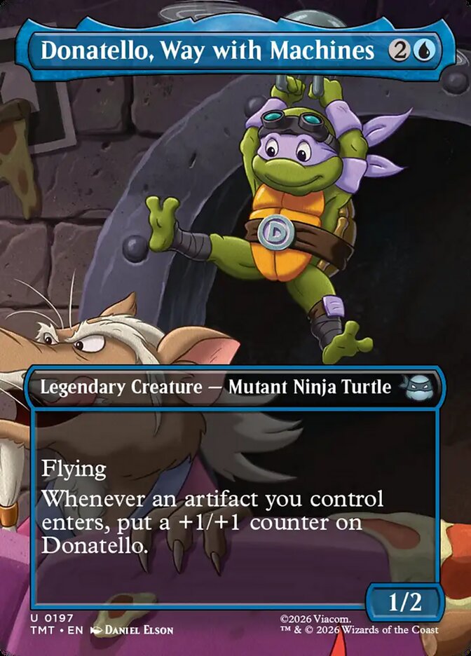 Donatello, Way with Machines - Teenage Mutant Ninja Turtles