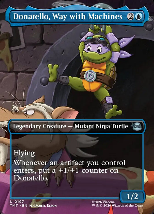 Donatello, Way with Machines - Teenage Mutant Ninja Turtles