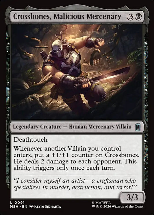 Crossbones, Malicious Mercenary - Marvel Super Heroes