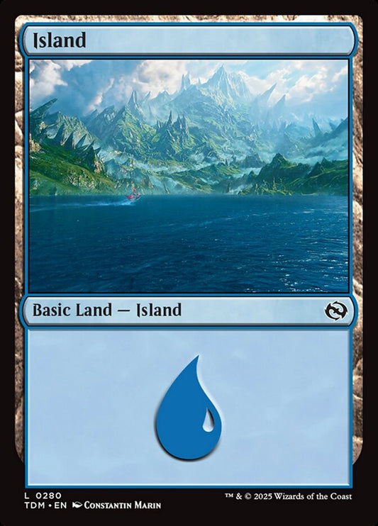 Island - Tarkir: Dragonstorm