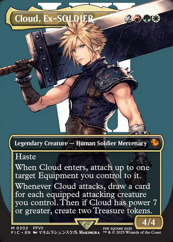 Cloud, Ex-SOLDIER - Final Fantasy Commander
