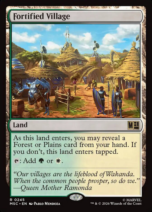 Fortified Village - Marvel Super Heroes Commander