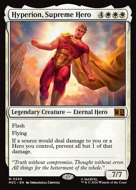 Hyperion, Supreme Hero - Marvel Super Heroes Commander