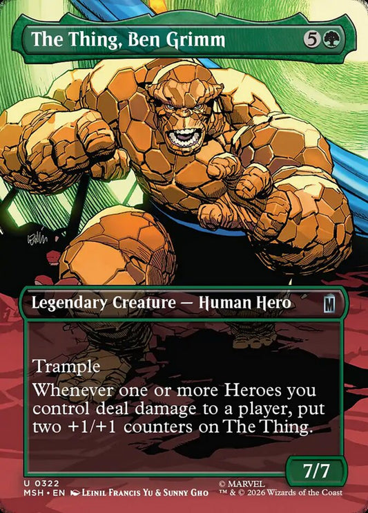 The Thing, Ben Grimm - Marvel Super Heroes