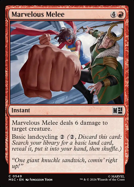 Marvelous Melee - Marvel Super Heroes Commander