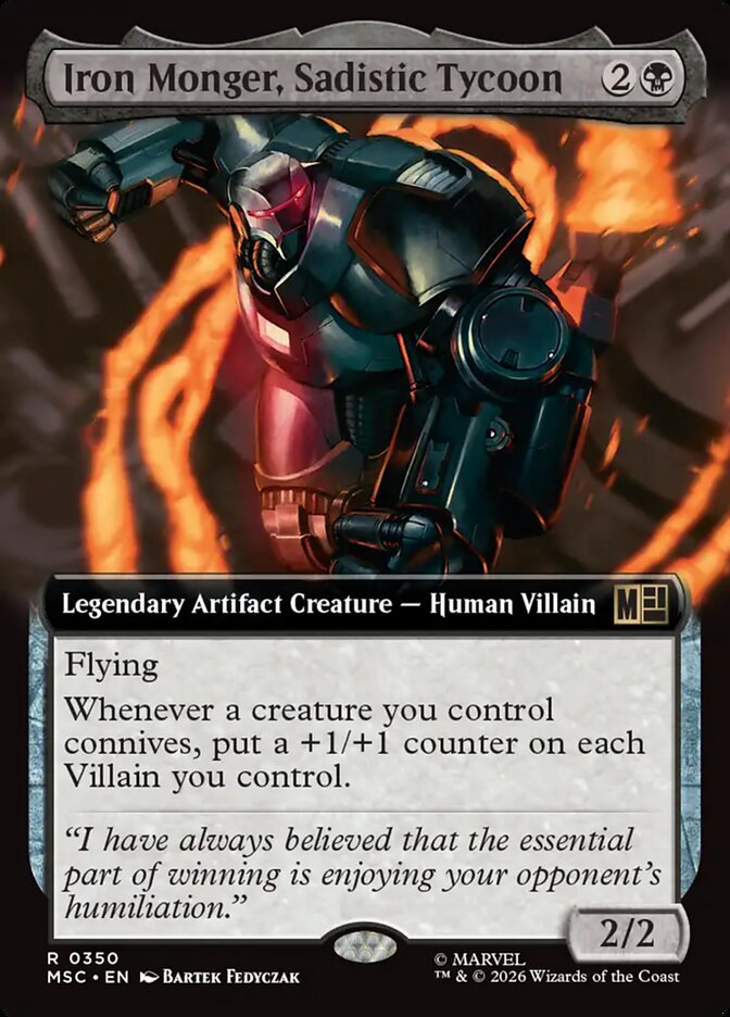 Iron Monger, Sadistic Tycoon - Marvel Super Heroes Commander