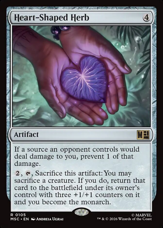 Heart-Shaped Herb - Marvel Super Heroes Commander