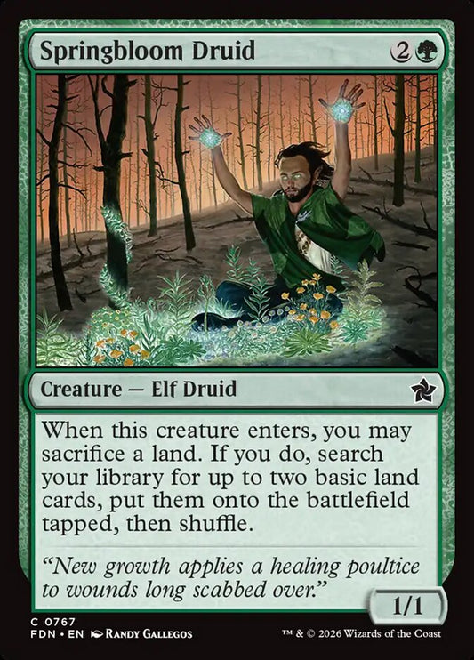 Springbloom Druid - Foundations