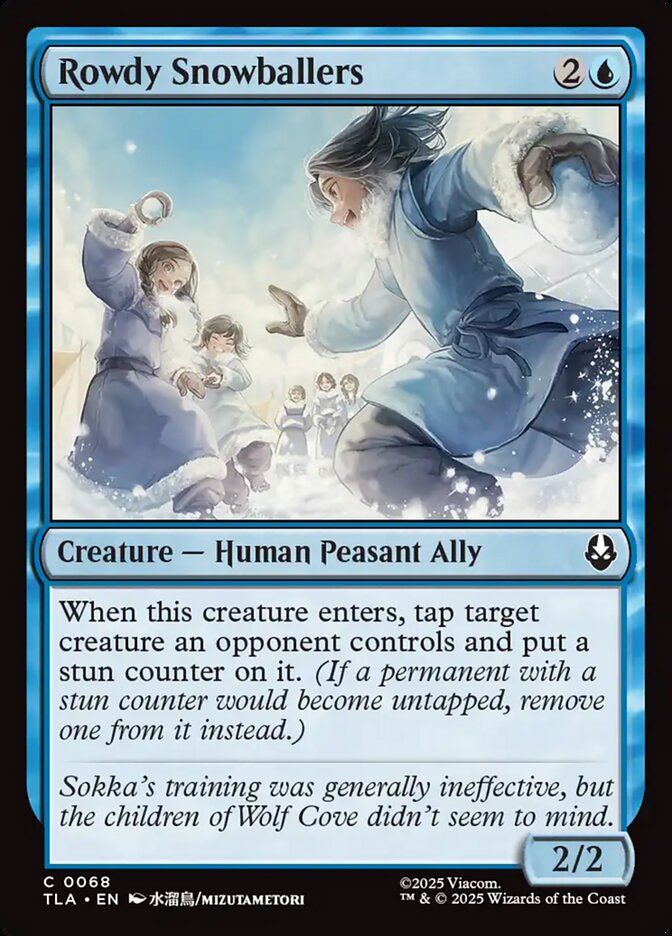 Rowdy Snowballers - Avatar: The Last Airbender