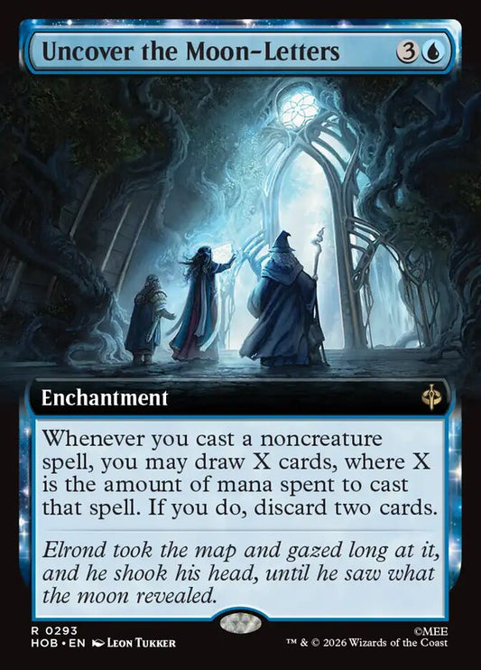 Uncover the Moon-Letters - The Hobbit