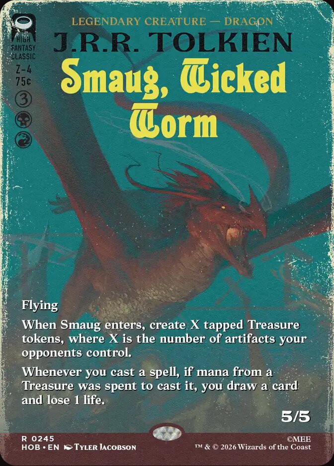 Smaug, Wicked Worm - The Hobbit
