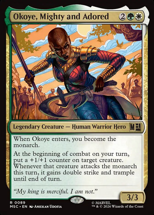 Okoye, Mighty and Adored - Marvel Super Heroes Commander