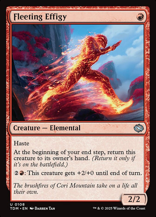 Fleeting Effigy - Tarkir: Dragonstorm