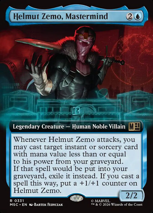 Helmut Zemo, Mastermind - Marvel Super Heroes Commander